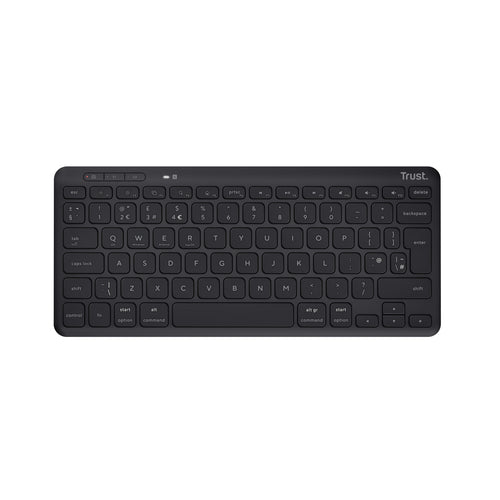 Trust Lyra keyboard Office USB + RF Wireless + Bluetooth QWERTY UK English Black Trust Lyra keyboard Office USB + RF Wireless + Bluetooth QWERTY UK English Black